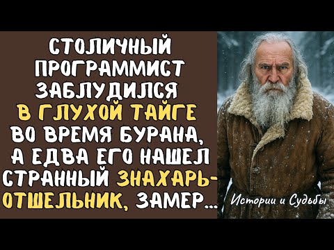 Видео: Программист заблудился в ГЛУХОЙ ТАЙГЕ во время бурана, а едва его нашел ЗНАХАРЬ-отшельник, замер…