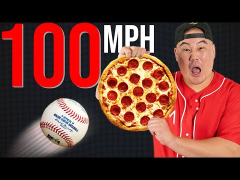 Видео: Может ли пицца развить скорость 100 миль в час?