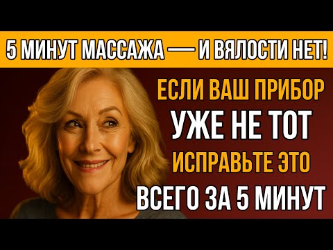 Видео: Утром удели всего 5 минут массажу — и забудешь о слабости и вялости в постели!