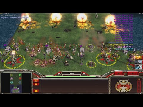 Видео: Босс Китая - Command & Conquer Generals Zero Hour - Сложный игровой процесс 1 против 7