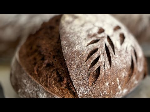 Видео: Житній з кмином на заквасці! Детальний рецепт!