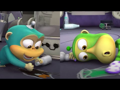 Видео: 🐵 ОБЕЗЬЯНКИ ИЗ КОСМОСА 🐒 Сборник самых веселых мультиков