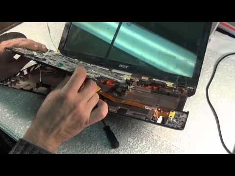 Видео: Как разобрать и почистить ACER Aspire 5750