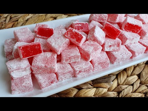 Видео: Оригинальный рецепт рахат-лукума с розой в домашних условиях