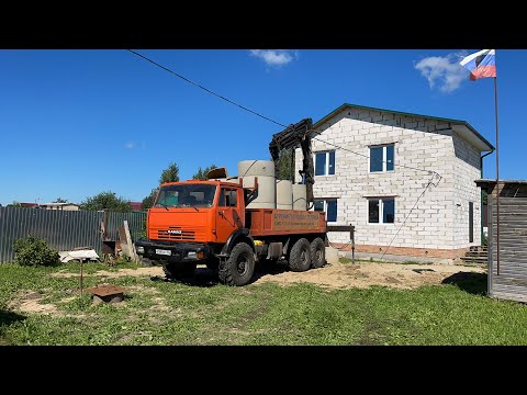 Видео: Чистка и углубление колодца машиной в Лотошинском районе