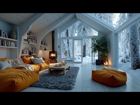 Видео: Музыка для глубокой работы: фокус в заснеженном лесу | Расслабляющий эмбиентный фоновый звук