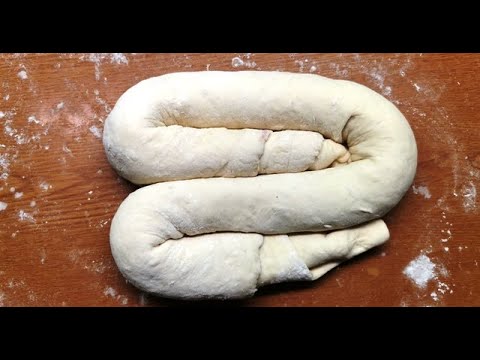 Видео: Слоено дрожжевое тесто на свином жиру Канал ЕвгенияПанфилова Puff yeast dough on pork fat 豬肉脂肪泡芙酵母麵團