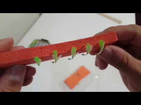 Видео: Как связать гирлянду на корюшку зубатку.