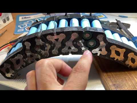 Видео: Замена ячейки, ремонт аккумулятора Inmotion v8.