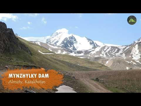 Видео: Поход до плотины Мынжылкы в Казахстане (без комментариев)