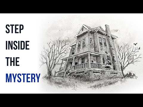 Видео: Как нарисовать заброшенный дом в перспективе