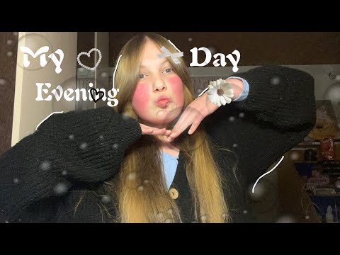 Видео: my evening day|мой  вечерний влог|на каникулах |вечерняя рутина |прогулка|перекус|@8Vanilla_vl0gs 