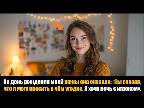 Видео: На день рождения моей жены она сказала: «Ты сказал, что я могу просить о чём угодно. Я хочу ночь с..