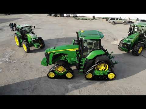 Видео: John Deere 8RX 410  Обзор новинки нашего рынка.