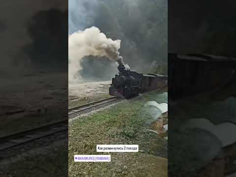 Видео: Катаемся на настоящем паровозе по узкоколейке Моканица в Марамуреш, Румыния