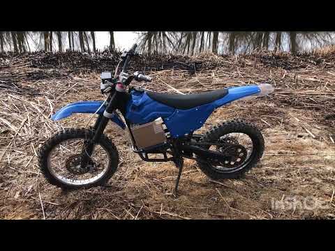 Видео: Самодельный электрический эндуро-мотоцикл..