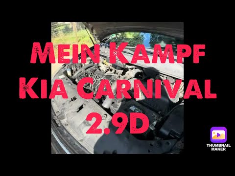 Видео: Моя борьба с Kia Carnival 2.9 Diesel
