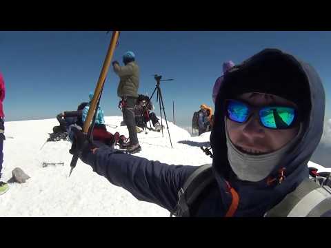 Видео: Эльбрус и КПРФ 2017 восхождение