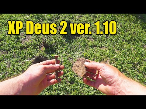 Видео: XP Deus 2 как звучат железные цели ver. 1.10 Iron targets