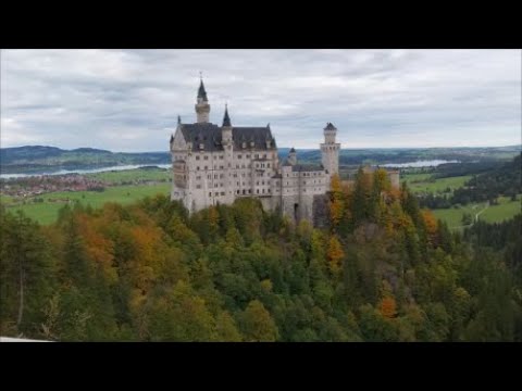 Видео: Король Баварии ЛЮДВИГ II и его сказочные замки - ч.2 - Замок Нойшванштайн