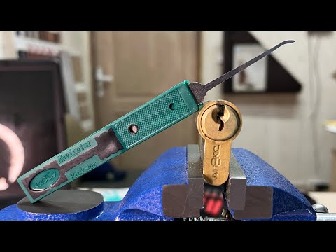 Видео: Вскрытие цилиндра Апекс английский ключ, без повреждения новым инструментом!