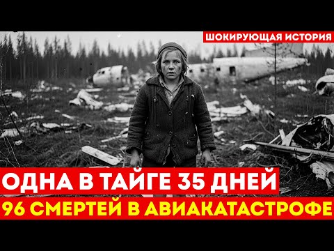 Видео: ЕДИНСТВЕННАЯ ВЫЖИВШАЯ: Девочка 35 дней одна в тайге после авиакатастрофы | 96 погибших