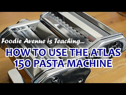 Видео: Как использовать машину для пасты Marcato Atlas 150 l Foodie Avenue
