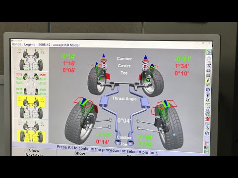 Видео: Правильный Сход-Развал #Honda Legend KB1 KB2
