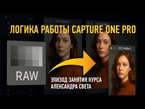Видео: Логика работы Capture One Pro. Эпизод занятия курса  по Capture One Pro. Александ Свет