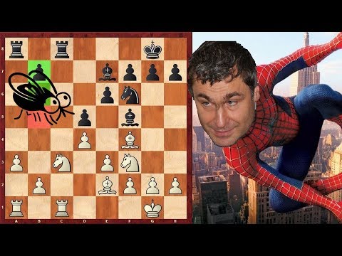 Видео: Шахматы. Иванчук - Накамура: Иванчук - "паук" и пешка - "муха" на b6!