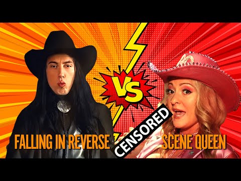 Видео: Жесткая схватка Falling in Reverse и Scene Queen / Ронни Радке против Королевы Сцены