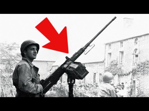 Видео: Тёмная причина, по которой немцы ненавидели американский M2 .50 Cal