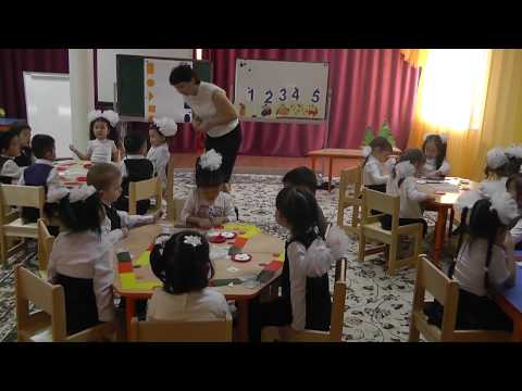 Видео: Открытый урок по математике. Открытый урок по математике в детском саду.