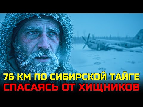 Видео: 17 дней в сибирской тайге при -35°C с волками по следу