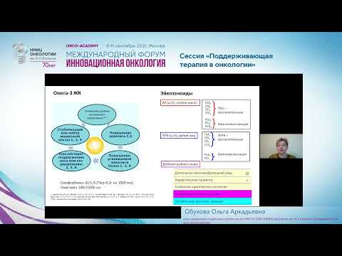 Видео: Современные аспекты нутритивной поддержки у онкологических больных.