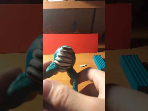 Видео: как слепить пианозавра