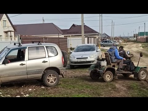 Видео: Дëргаем Ниву Кузнечиком. Тест мощности