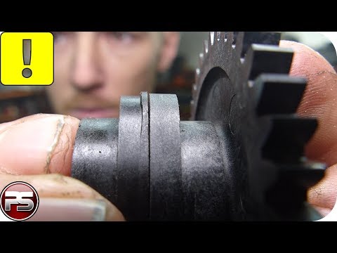 Видео: Сборка мотора с пластиковым распредвалом. Suzuki Choinori