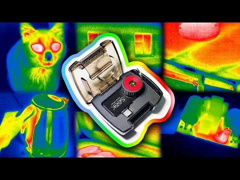 Видео: Seek Thermal Pro - обзор тепловизора для смартфона и осмотр жилых помещений