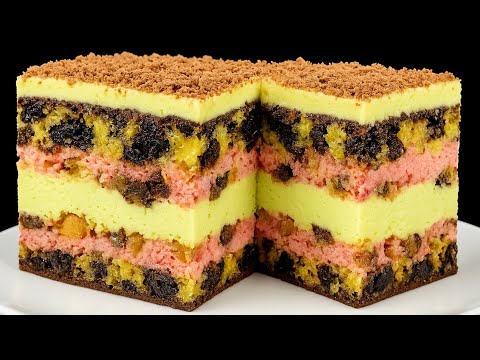 Видео: ПЕЧУ ОДНИМ КОРЖЕМ!❤️пляцок ТАТОВА ВИШИВАНКА- усі хочуть спробувати!