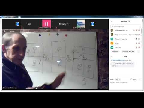 Видео: Фрагмент ZOOM-конференции. "ВАРИАНТЫ ДВУХМАТОЧНОГО РАЗВИТИЯ" 24.12.20г.