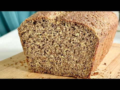 Видео: Быстрый рецепт полезного льняного хлеба без пшеницы! Моя семья любит это!