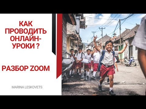 Видео: КАК ПРОВОДИТЬ ОНЛАЙН-УРОКИ | РАЗБОР ZOOM