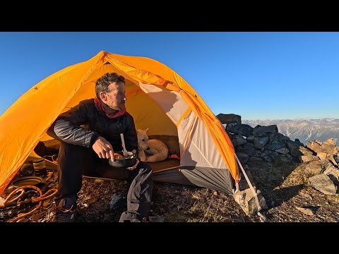 Видео: В одиночку ночую высоко в горах с собаками возле заброшенной шахты