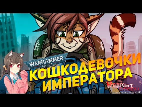 Видео: ФЕЛИНИДЫ - КОШКОДЕВОЧКИ ИМПЕРАТОРА WARHAMMER 40K