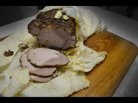 Видео: Буженина горячего  копчения