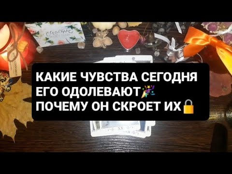 Видео: ❗КАКИЕ ЧУВСТВА ЕГО ОДОЛЕВАЮТ🎉ПОЧЕМУ ОН СКРОЕТ ИХ🔒ГАДАНИЕ ТАРО
