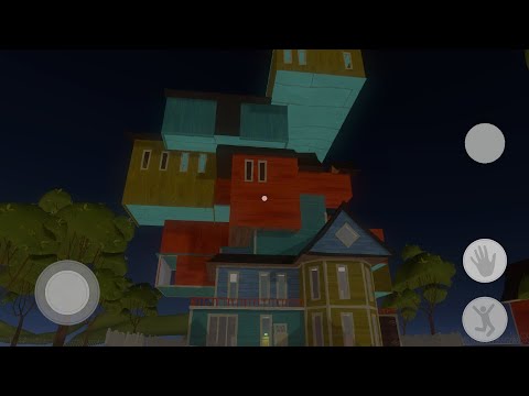 Видео: Hello neighbor alpha 4 на Android новый крутой проект