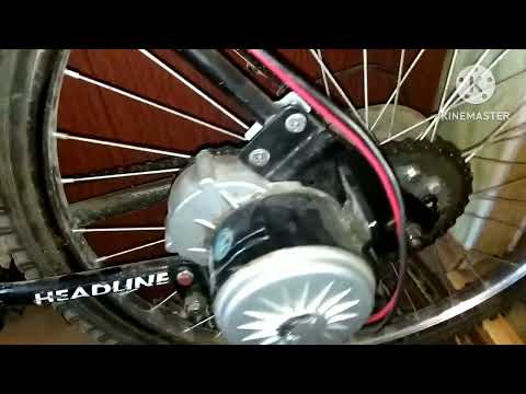 Видео: 3" самодельный электровелосипед мотор MY1016Z2 250вт 36в за $90 Заезд 1/32 мили