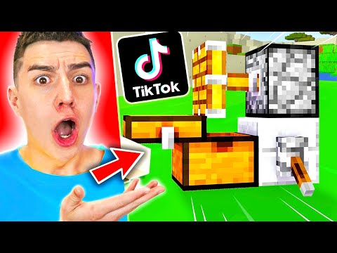 Видео: ПРОВЕРИЛ 10 КРУТЫХ ЛАЙФХАКОВ ИЗ ТИК-ТОКА В МАЙНКРАФТ! **ТОП 10**